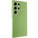 Чохол TPU GETMAN Liquid Silk Full Camera для Samsung Galaxy S24 Ultra Зелений / Pistachio 397591 фото 2