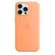 Чохол-накладка Apple iPhone 15 Pro Max Silicone Case with MagSafe - Orange Sorbet (MT1W3) 277223 фото 1
