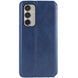 Шкіряний чохол книжка GETMAN Cubic (PU) для Samsung Galaxy M35 5G Синій 318296 фото 9