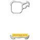 Чохол Minimalist Metal Bumper для Apple iPhone 17 Air (6.5") Silver 405431 фото 2