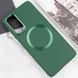TPU чохол Bonbon Metal Style with MagSafe для Samsung Galaxy A15 4G/5G / M15 5G Зелений / Army Green 325002 фото 3
