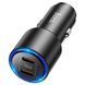 АЗП HOCO NZ3 Clear Way 40W (2 Type-C) Black 316542 фото 3
