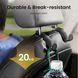 Автомобільний тримач UGREEN LP104 Car Seat Hanger, 2 шт (30337) Black 314485 фото 3