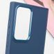 TPU чохол Bonbon Metal Style для Samsung Galaxy S23 Ultra Синій / Cosmos blue 267972 фото 5