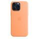 Чохол-накладка Apple iPhone 15 Pro Max Silicone Case with MagSafe - Orange Sorbet (MT1W3) 277223 фото 3