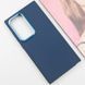 TPU чохол Bonbon Metal Style для Samsung Galaxy S23 Ultra Синій / Cosmos blue 267972 фото 3
