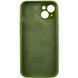 Чохол Silicone Case Full Camera Protective (AA) для Apple iPhone 15 Plus (6.7") Зелений / Dark Olive 280213 фото 4