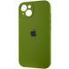 Чохол Silicone Case Full Camera Protective (AA) для Apple iPhone 15 Plus (6.7") Зелений / Dark Olive 280213 фото 3