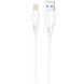 Кабель Proove Simple Silicone USB to Lightning 2.4A (2m) white (CCSS12001122) 388082 фото 1