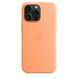 Чохол-накладка Apple iPhone 15 Pro Max Silicone Case with MagSafe - Orange Sorbet (MT1W3) 277223 фото 4