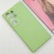Чохол TPU GETMAN Liquid Silk Full Camera для Samsung Galaxy S24 Ultra Зелений / Pistachio 397591 фото 3