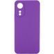 Чохол TPU GETMAN Liquid Silk Full Camera для Oppo A78 4G Фіолетовий / Purple 356527 фото 1