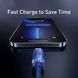 Кабель Baseus Crystal Shine Series Fast Charging Data USB кабель USB To IP 2.4 A 2M (CAJY000103) Blue 253536 фото 2