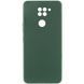 Чохол Silicone Cover Lakshmi Full Camera (AAA) для Xiaomi Redmi Note 9 / Redmi 10X Зелений / Cyprus Green 283042 фото 1