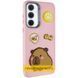 Чохол TPU Leather Toys для Xiaomi Redmi 14C / Redmi A4 / Poco C75 Capybara / Pink 346465 фото 1