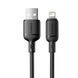 Кабель Baseus Silky Series Fast Charging Lightning 2.4A (2m) (P10377702113-01) black 356179 фото 3
