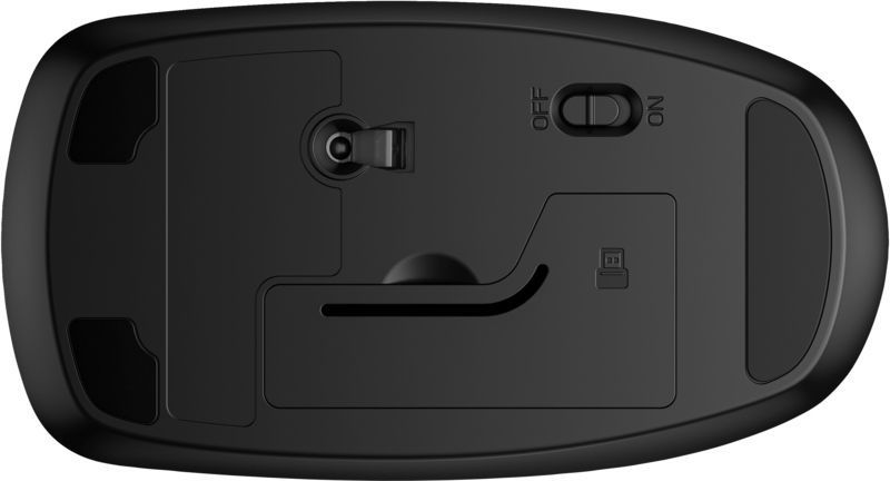 Миша HP 230 Slim, WL, чорний (AJ7C2AA) 368325 фото
