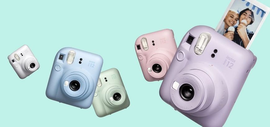 Фотокамера FUJI INSTAX MINI 12 Ніжно-рожева 304997 фото