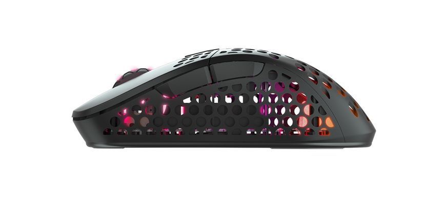Миша Xtrfy M4, WL/USB-A, RGB, чорний (M4W-RGB-BLACK) 373184 фото