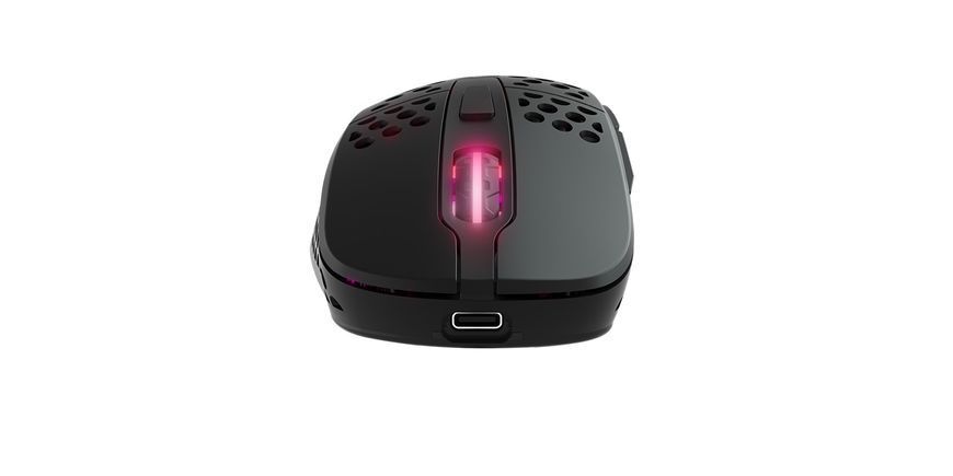 Миша Xtrfy M4, WL/USB-A, RGB, чорний (M4W-RGB-BLACK) 373184 фото