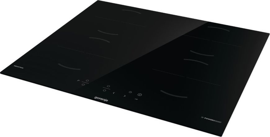 Варильна поверхня Gorenje індукційна, 60см, PowerBoost, TouchControl, чорний (GI6401BSCE) 369646 фото