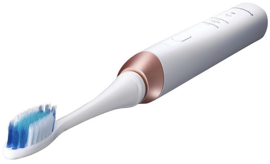 Щітка зубна електр. Panasonic, 31т. колив/хв, насадок-1, білий (EW-DC12-W520) 367702 фото