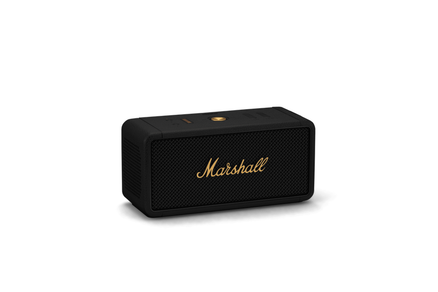 Портативна акустика Marshall Middleton Black and Brass (1006034) 266866 фото
