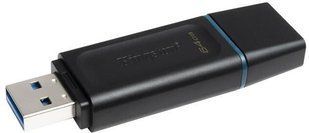 Флеш-пам'ять USB Kingston DataTraveler Exodia 64GB Black+Teal (DTX/64GB) 319769 фото