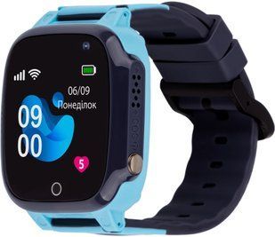 Смарт-часы для детей AmiGo GO008 MILKY GPS WIFI Blue 318563 фото