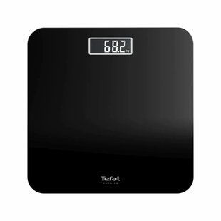 Ваги Tefal підлогові Premiss, 160кг, AAAx2 в комплекті, скло, чорний 394809 фото
