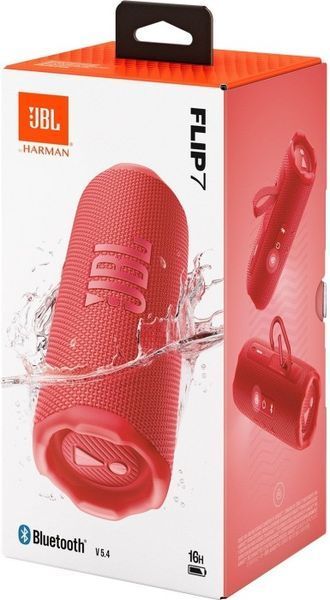 Портативна акустика JBL Flip 7 (JBLFLIP7RED) Red 354526 фото