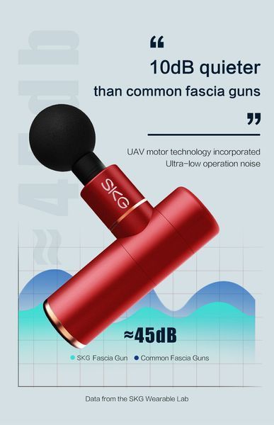 Масажер SKG Gun F3mini red 318575 фото