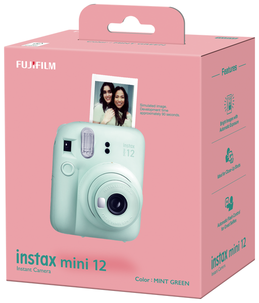 Фотокамера FUJI INSTAX MINI 12 М'ятно-зелена 304998 фото
