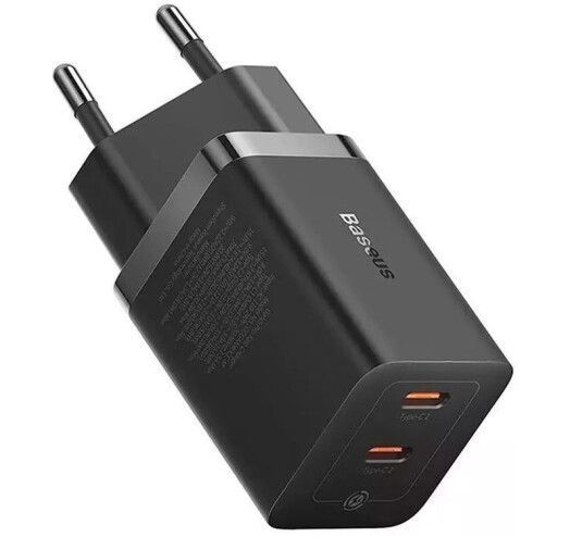 Зарядний Пристрій Baseus GaN5 Pro 40W C+C 40W (CCGP180101) Black 280909 фото