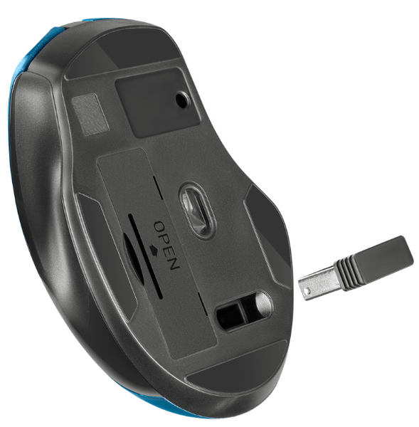 Миша DEFENDER (52054) Prime MB-053, 6D, 800-1600dpi, TURQUOISE, wireless, silent 308668 фото