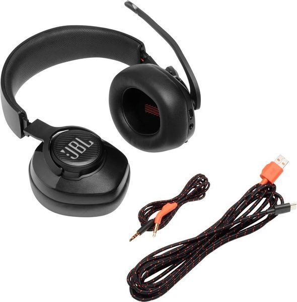Дротові навушники JBL QUANTUM 400 (JBLQUANTUM400BLK) Black 272178 фото