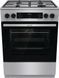 Плита Gorenje комбінована, 71л, 60x60см, дисплей, емальовані реш, програматор IconLed,нерж (GKS6C70XJ) 375925 фото 1