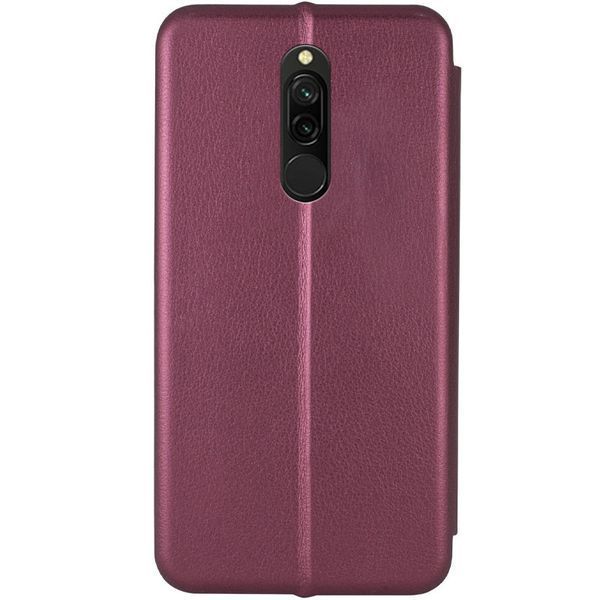 Шкіряний чохол (книжка) Classy для Xiaomi Redmi 8 Бордовий 245378 фото