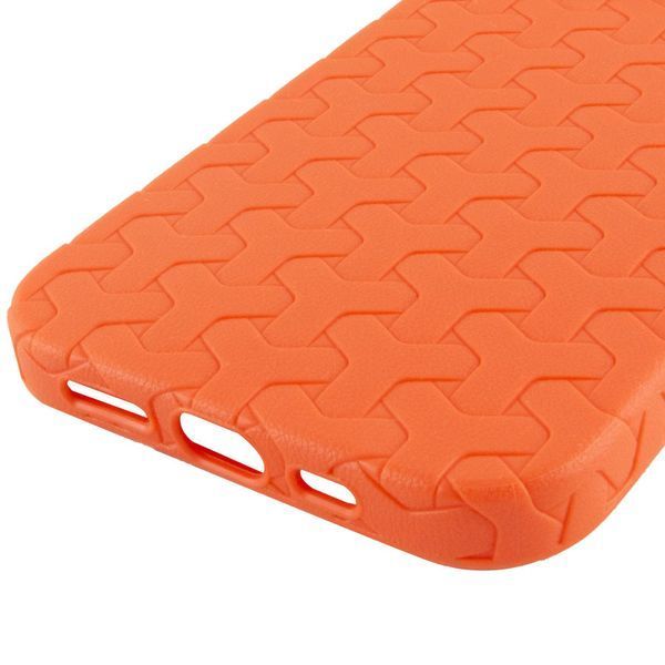 Чохол TPU Weaving для Apple iPhone 12 Pro / 12 (6.1") Orange 328176 фото