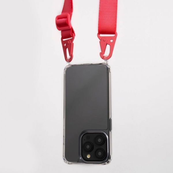 Чохол WAVE Clear Case with Strap iPhone Xr pink sand 334032 фото