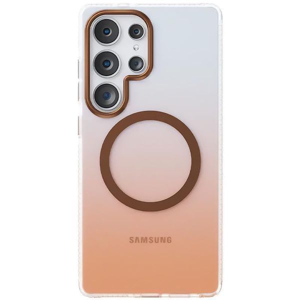Чохол TPU+PC Phantom with MagSafe для Samsung Galaxy S25 Ultra Rose Gold 380206 фото