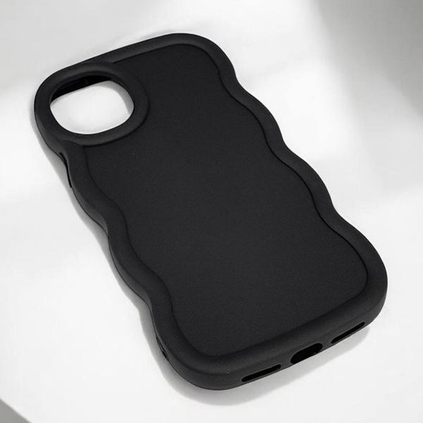 Чохол TPU Ripple для Apple iPhone 15 (6.1") Black 376581 фото