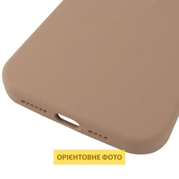 Чохол Silicone Case (AA) Logo with MagSafe для Apple iPhone 17 (6.3") Бежевий / Desert Gold 392989 фото