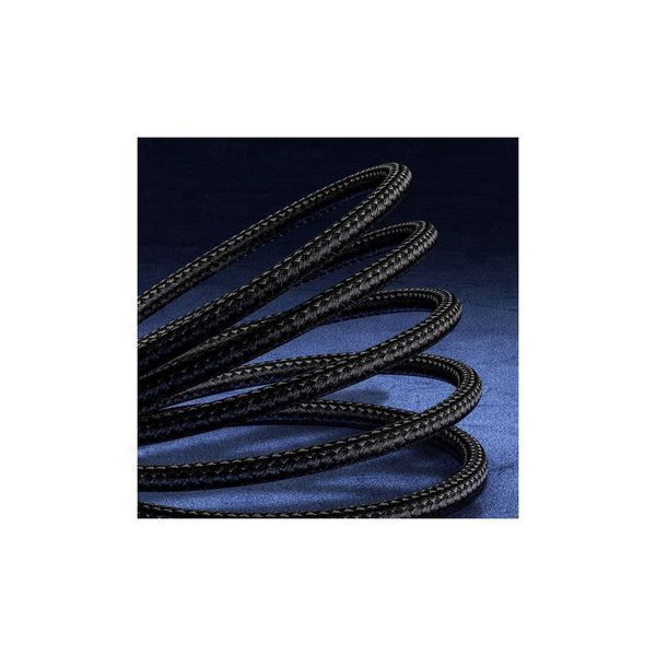 Кабель Baseus Cafule Metal Data Type-C 66W (0.25m) (CAKF000001) Black 271346 фото