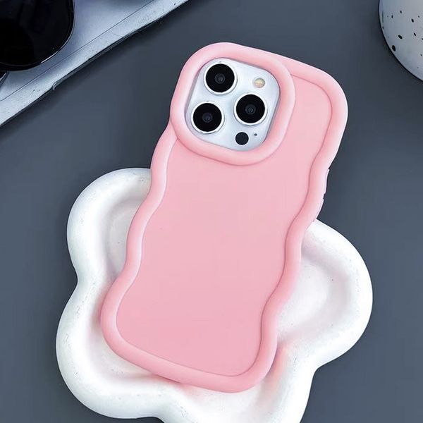 Чохол TPU Ripple для Apple iPhone 13 Pro Max (6.7") Pink 376631 фото