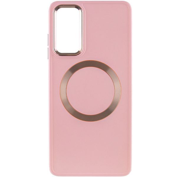 TPU чохол Bonbon Metal Style with MagSafe для Samsung Galaxy A15 4G/5G / M15 5G Рожевий / Light Pink 325003 фото