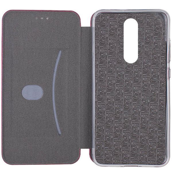 Шкіряний чохол (книжка) Classy для Xiaomi Redmi 8 Бордовий 245378 фото