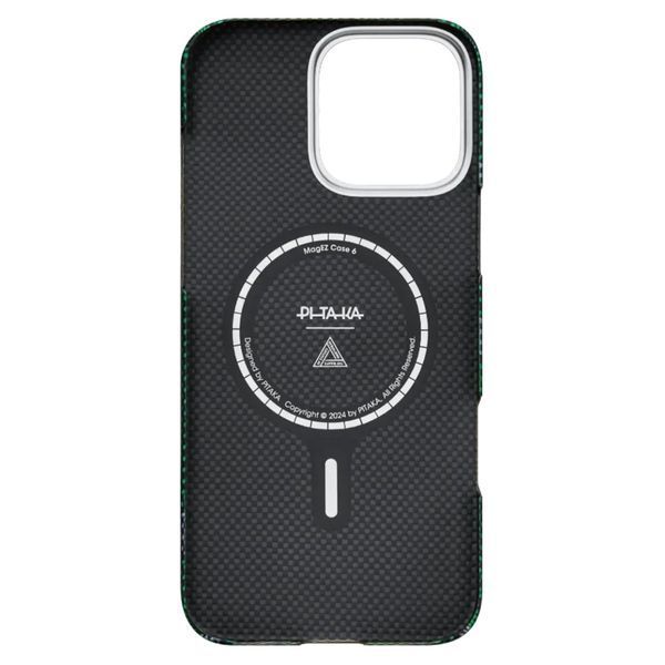 Чохол-накладка iPhone 16 Pro Pitaka Tactile Woven Case Re-TROS - Refining (KI1602RTR) 377922 фото