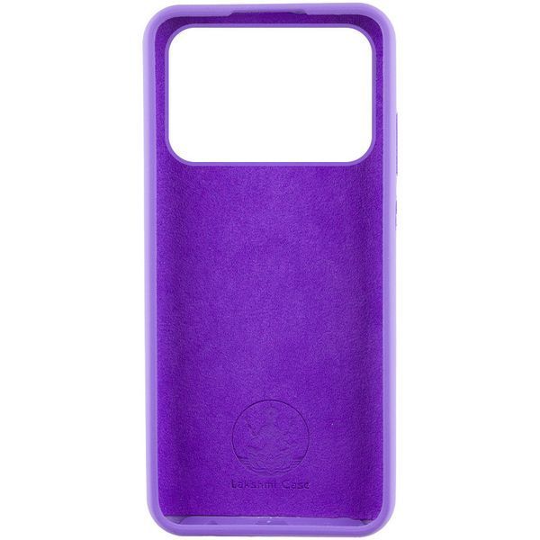 Чохол Silicone Cover Lakshmi (AAA) для Xiaomi Poco X6 Pro Фіолетовий / Amethyst 288964 фото