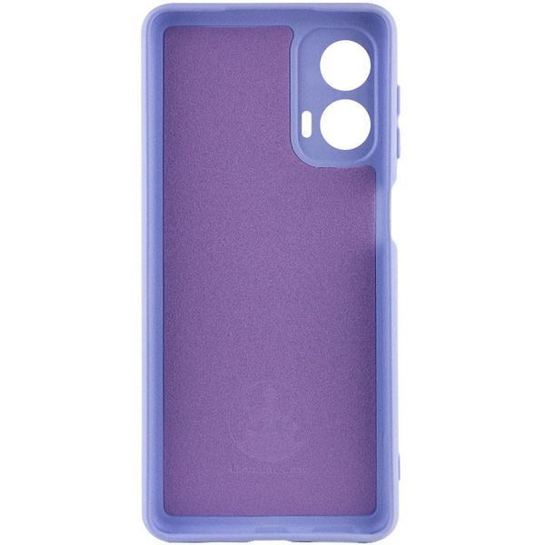 Чохол Silicone Cover Ummi Lakshmi Full Camera (AA) для Motorola Moto G85 Бузковий / Dasheen 399403 фото